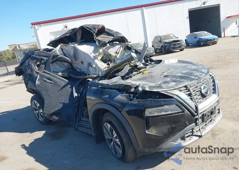 2021 Nissan Rogue Sv Fwd from USA, damaged, VIN 5N1AT3BA1MC829548